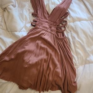 Free People strappy side dress